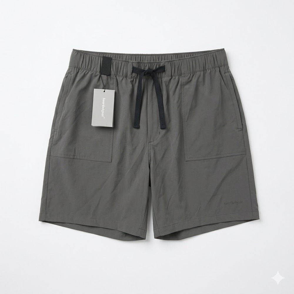 NEW Bearded Goat Ridgeline Short Charcoal Gray XL Ripstop Hiking Arkansas - CJ